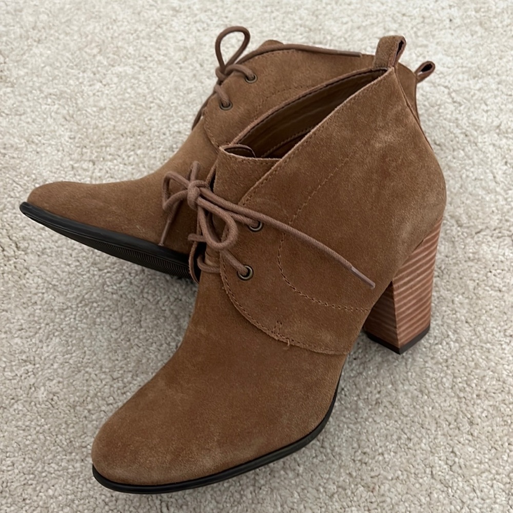Lucky Brand Suede Booties